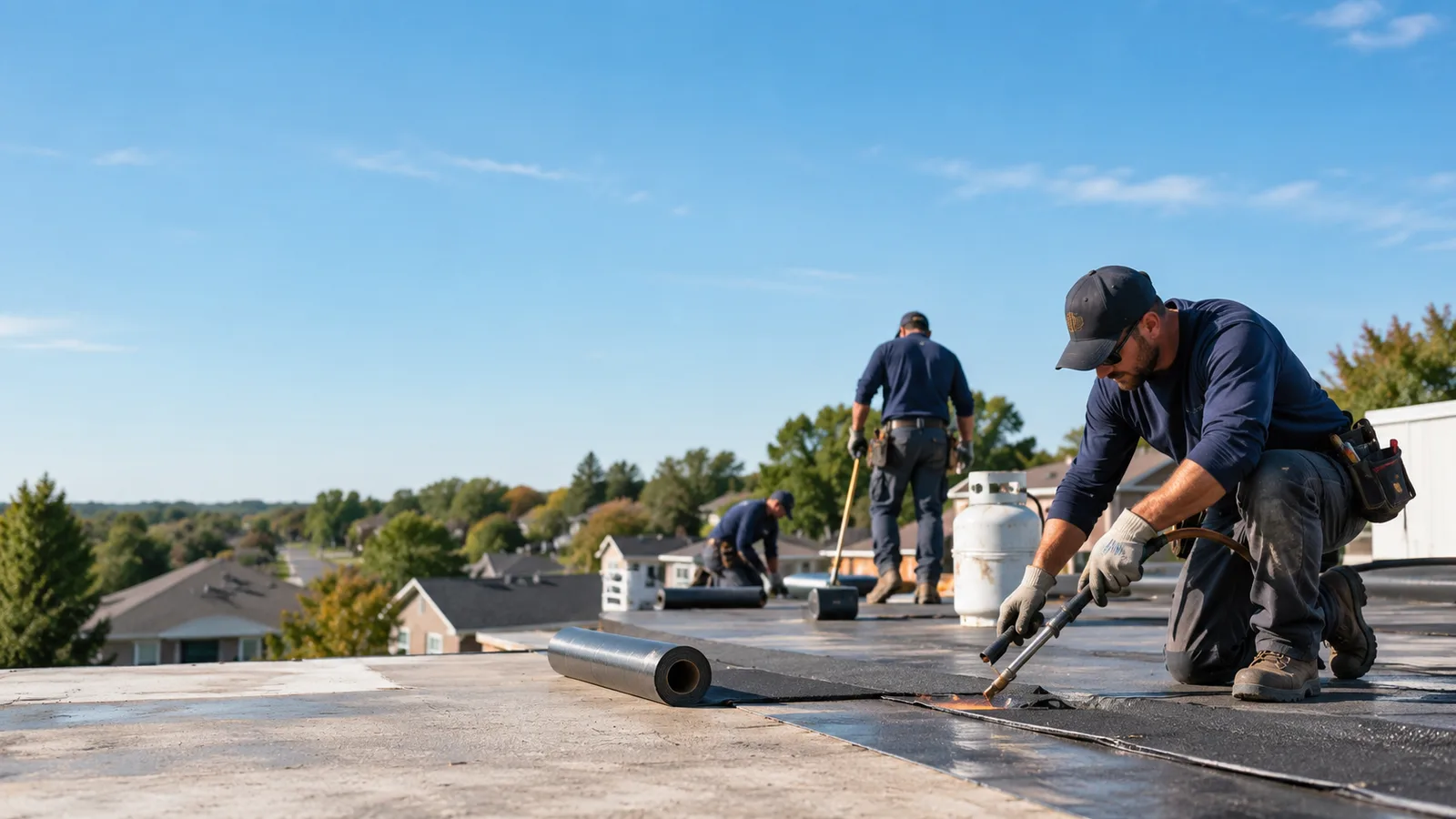 Flat Roof Leak Repair providers in Hillview, IL